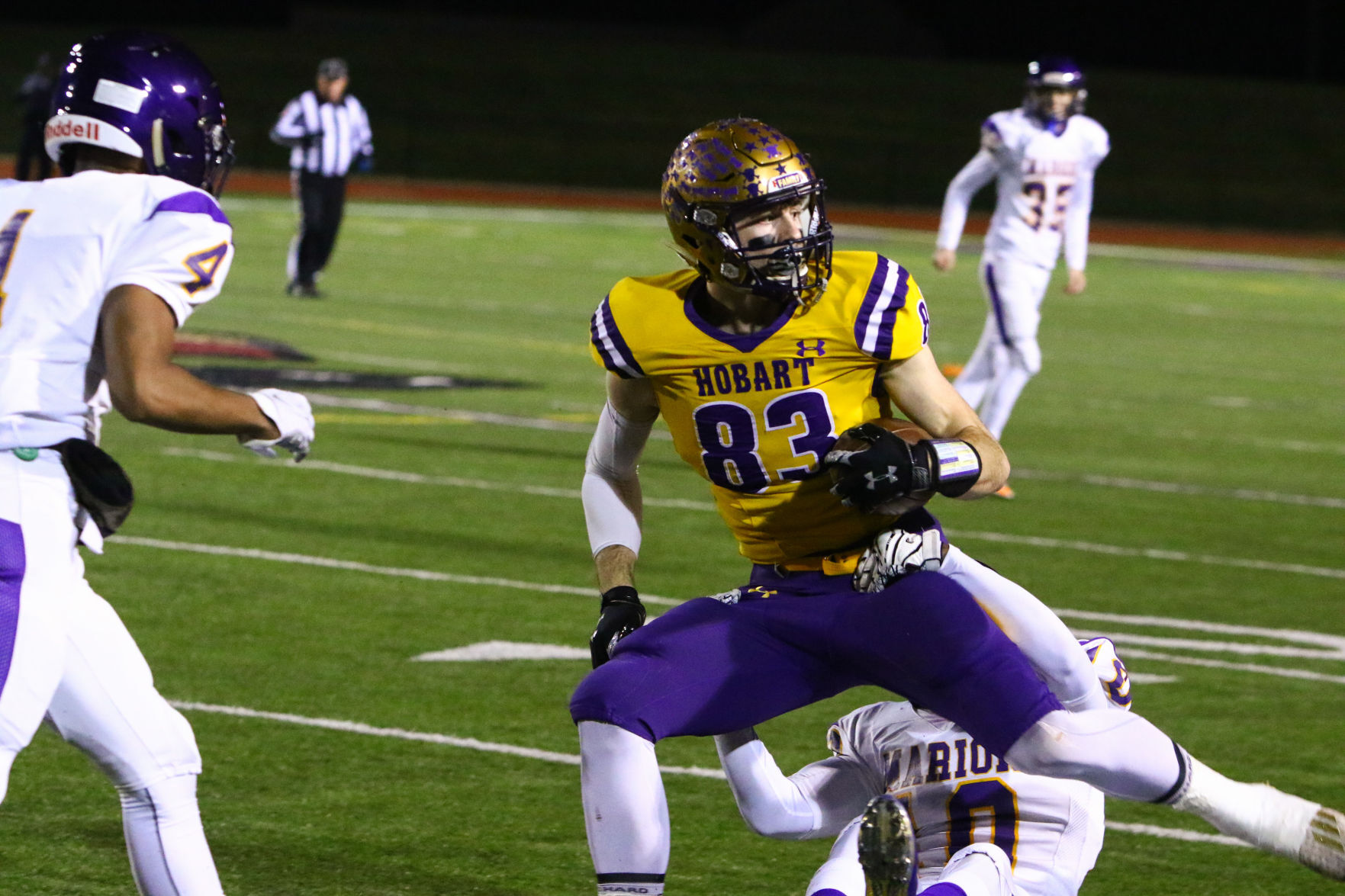 4A football semistate: Hobart vs. Marion